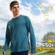 Men's UPF 50+ Sun Shirts Quick Dry Long Sleeve UV Shirts Lightweight Rash Guard Swim T-Shirts Hiking Running