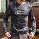 Men UPF 50+ Sun Protection Camo Shirt Quick Dry Long Sleeve UV T Shirts Lightweight Moisture Wicking Athletic Hiking Tee Tops