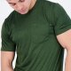 4 Pack: Men's Dry-Fit Short Sleeve Pocket Crew Performance Athletic T-Shirt (Available in Big & Tall)