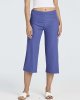 3 Pack: Women's Ribbed Foldover Wide Leg Loose Capri Open Bottom Yoga Lounge Pants (Available in Plus)