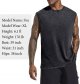 Mens Cotton Workout Gym Tank Top Sleeveless Cut Off Muscle Shirts Acid Wash Tshirts Running Beach Loose Fit Tees