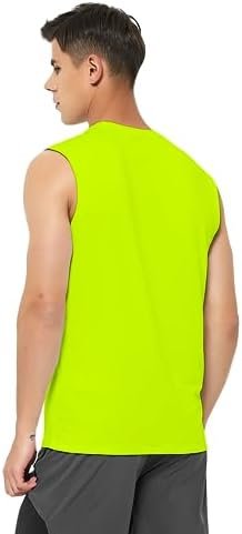 Men's Sleeveless Workout Swim Shirt Running Gym Athletic Muscle Tank Top Big and Tall