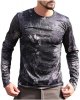 Men UPF 50+ Sun Protection Camo Shirt Quick Dry Long Sleeve UV T Shirts Lightweight Moisture Wicking Athletic Hiking Tee Tops