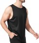 3 Pack Men Gym Workout Tank Tops Quick Dry Muscle Tee Shirts Mesh Bodybuilding Sleeveless Fitness T-Shirts