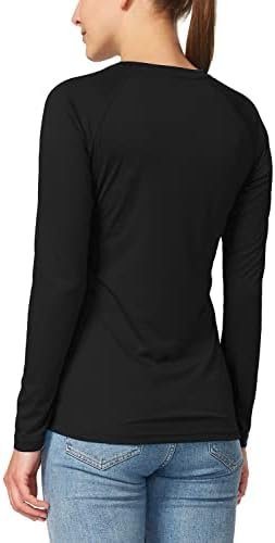 Women's UPF 50+ Sun Shirts Long Sleeve UV Protection Rash Guard Lightweight Quick Dry SPF Hiking Tops Outdoor