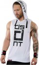 Men's Sports Fitness Vest for Outdoor Running and Training, Sleeveless Hooded Loose Fit Tank Top