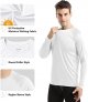 Men's Long Sleeve Shirts Lightweight UPF 50+ Sun Protection SPF Outdoor T-Shirts Fishing Hiking Running Tee Tops