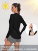 Women's Sun Shirt UPF 50+ Long Sleeve Workout Tops Running Hiking UV Protection Shirts Quick Dry Outdoor Clothing